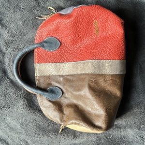 EBARRITO Multicolor Genuine Italian Leather Shoulderbag